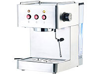 Cucina di Modena Siebträger-Espressomaschine ES-1300 mit Milchschäumer; Siebträger-Maschinen Siebträger-Maschinen Siebträger-Maschinen 