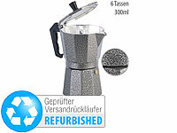 Cucina di Modena Espressokocher Gas, Mokkakännchen, Kaffeemaschine